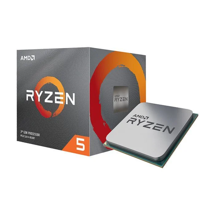 AMD Ryzen 5 5500 6-Core 3.6GHz (4.2GHz Max Boost) Socket AM4 Processor - Cooler Included - RIG-100-100000457BOX
