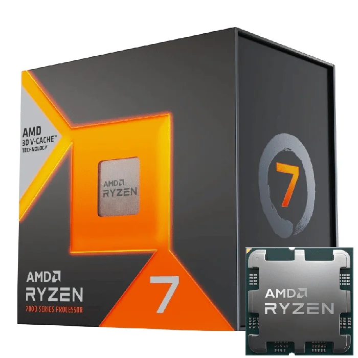 AMD Ryzen 7 7800X3D 8-Core 4.2GHz (5GHz Max Boost) - Cooler Required - RIG-100-100000910WOF