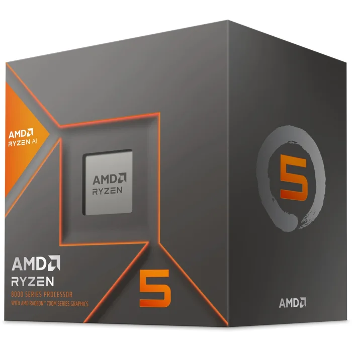 Ryzen 5 8600G - (5GHz Turbo) - Cooler Included - RIG-100-100001237BOX