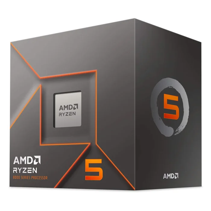 AMD Ryzen 5 8400F 6-Core 4.2GHz (4.7GHz Max Boost) Socket AM5 Processor - GPU Required - RIG-100-100001591BOX