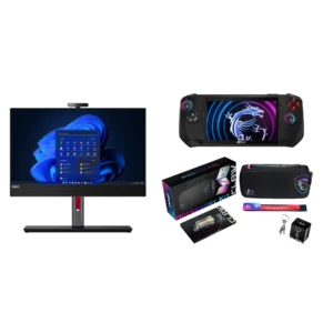 Lenovo ThinkCentre M90a G6 AiO | U7 265U | 16GB | 1TB SSD | 23.8" (1920 x 1080) FHD | Win 11 Pro - Free MSI Claw & Free MSI Claw Accessory Kit