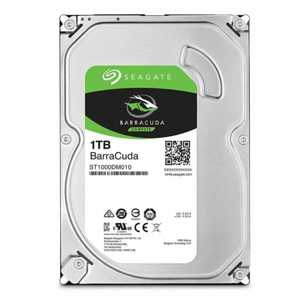 1TB Seagate Barracuda HDD 7200RPM