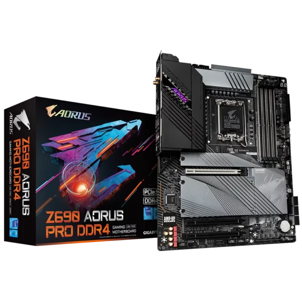 Gigabyte Z690 Aorus Pro DDR4 Motherboard For Intel LGA 1700 CPU