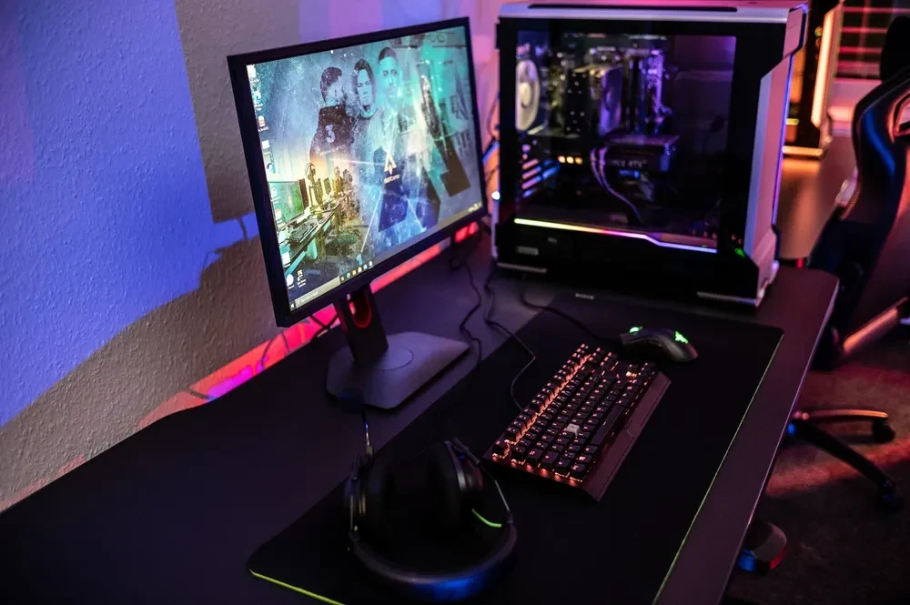 Luxury gaming setup