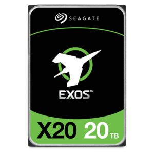 20TB Seagate Exos X20 ST20000NM003D 3.5" Fast Format Internal Hard Disk Drive (HDD)