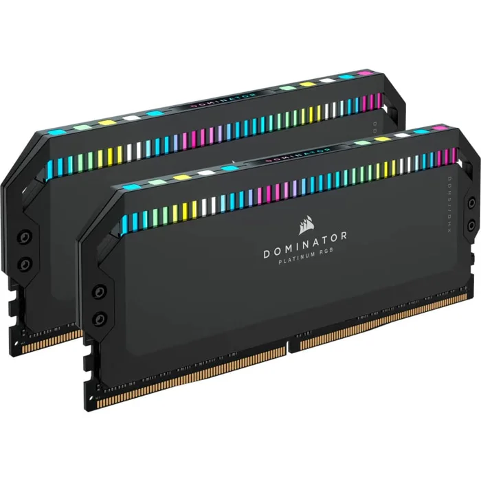32GB(2x16GB) DDR5 6200MHz Corsair Dominator Platinum RGB Gaming Memory - RIG-32GBDDR56200CKRGB