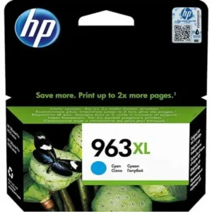 HP 963XL Cyan High Yield Ink Cartridge - 3JA27AE
