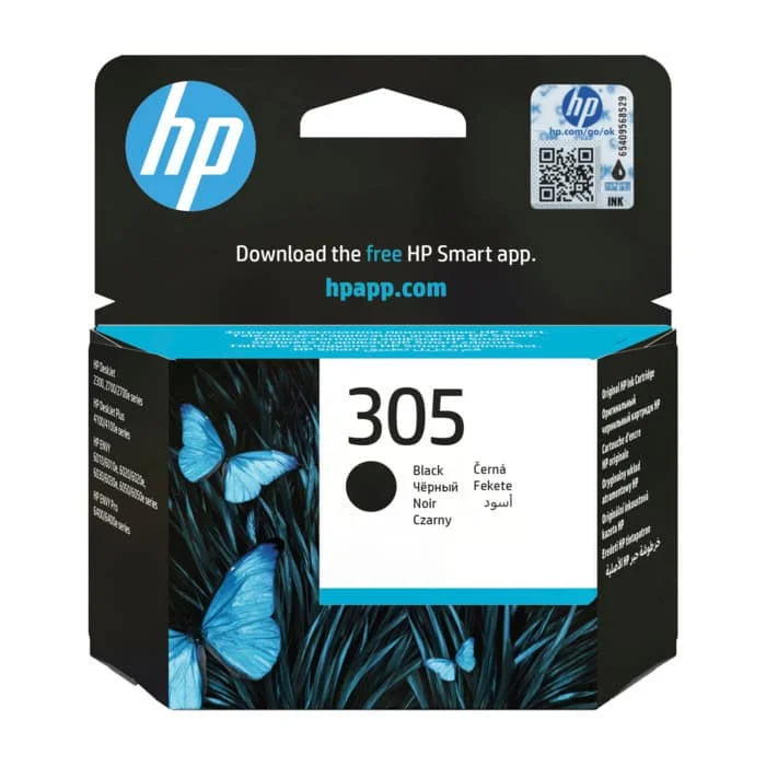 HP 305 Black Ink Cartridge - 3YM61AE