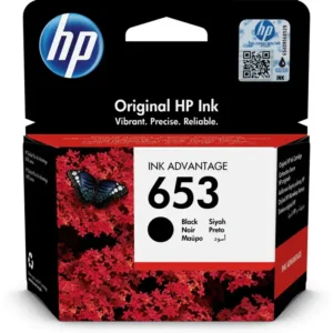 HP 653 Black Original Ink Advantage Cartridge - 3YM75AE