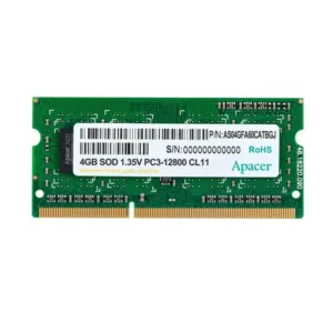 4GB DDR3 1600MHz Low Voltage Notebook Memory - 4GBDDR3-NL