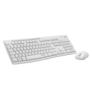LOGITECH KEYBOARD+MOUSE SET WIRELESS MK295 US SILENT WHITE (920-009824) - 920-009824