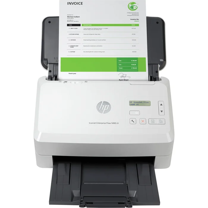 HP Scanjet Enterprise Flow 5000 s5 Sheet-feed Scanner - 6FW09A