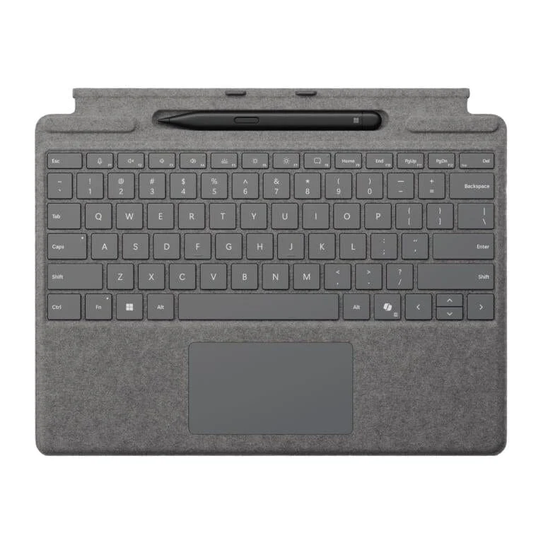 Microsoft Surface Pro Type Cover With Slim Pen 2 | Platinum