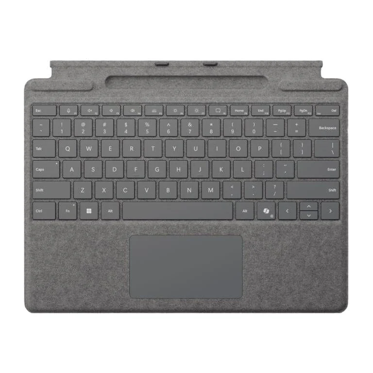 Microsoft Surface Pro Type Cover With Pen Storage | Platinum