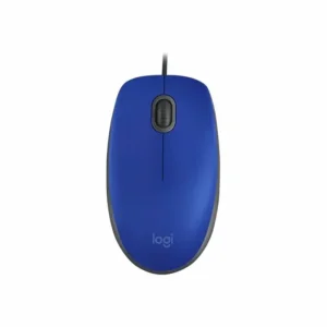 Logitech M110 Silent Blue Optical Mouse - 910-005488