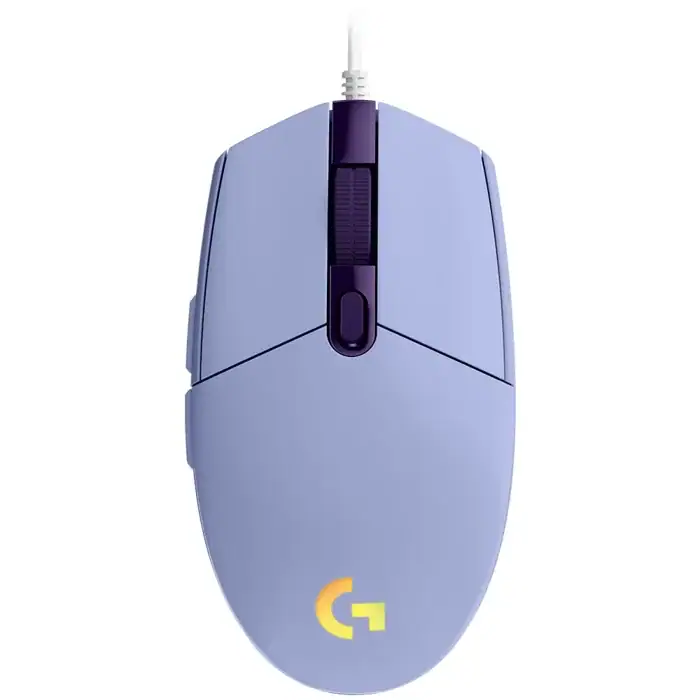 Logitech G203 LightSync Gaming Mouse - Lilac - 910-005853