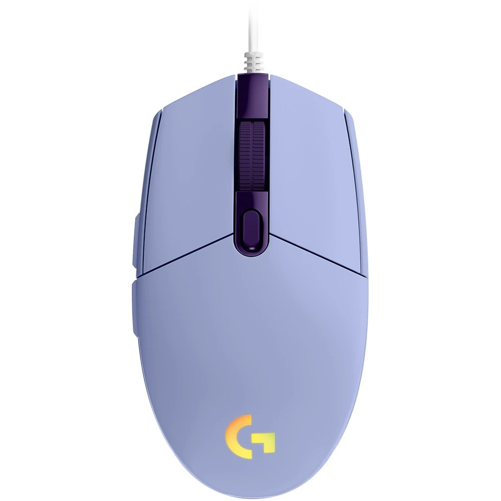 Logitech G102 LIGHTSYNC 910-005854 Wired Gaming Mouse - Lilac