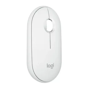 Logitech 910-007013 Pebble M350S Mouse - Tonal White - 910-007013