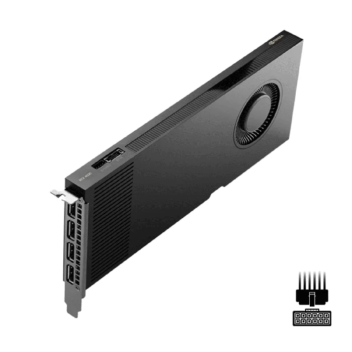 PNY Nvidia Quadro A4000A 20GB GDDR6 Workstation Graphics Card - A4000A
