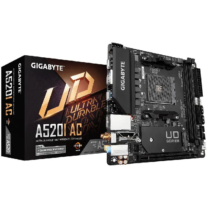 Gigabyte A520I AC Motherboard - RIG-A520I AC