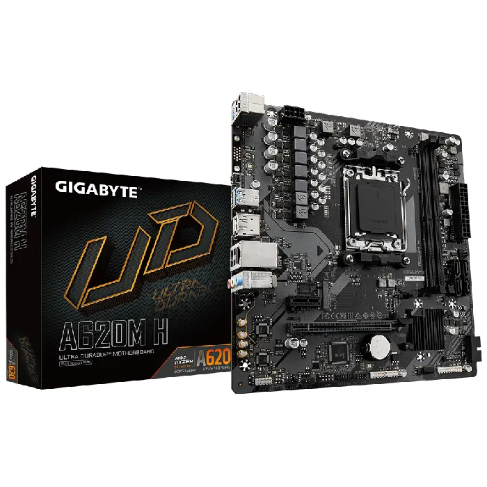Gigabyte A620M H AMD AM5 Motherboard - RIG-A620M-H