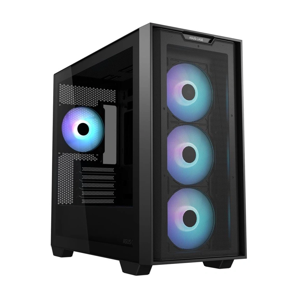 ASUS A21 PLUS ARGB Black Micro-ATX PC Case