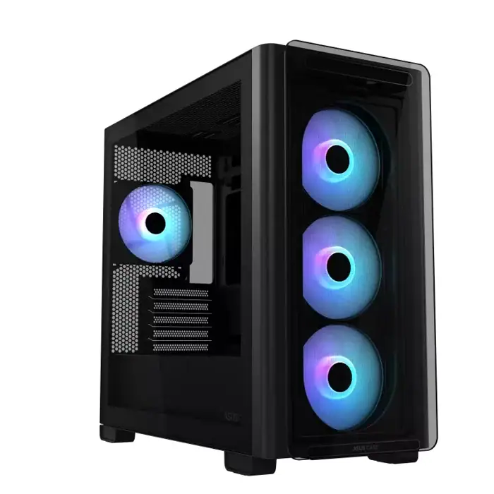 Asus A23 Plus ARGB Tempered Glass m-ATX Gaming Case - RIG-ASUS A23 PLUS