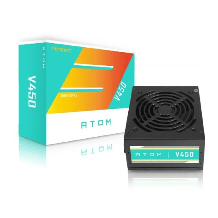 450W Antec Atom V450 Non-Modular Power Supply - RIG-ATOM V450