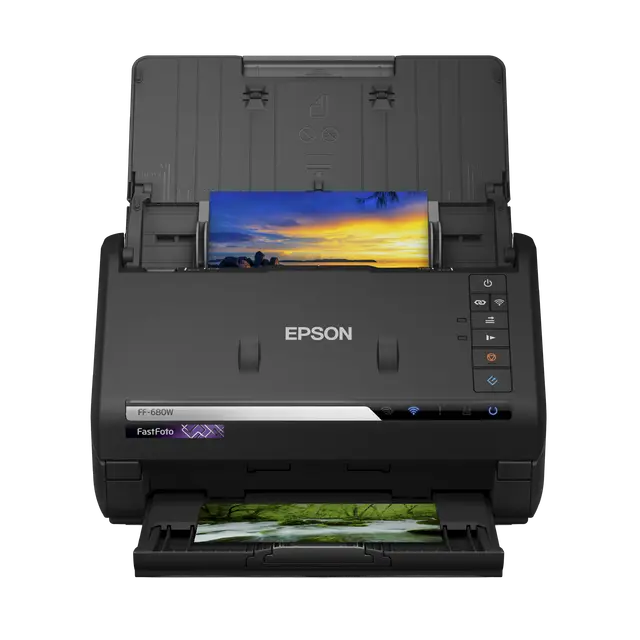 Epson FastFoto FF-680W Fast auto-feeder scanner - FF-680W