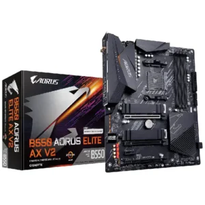 Gigabyte B550 AORUS Elite AX V2 Motherboard For AMD AM4 CPU - B550 AORUS ELITE AX V2