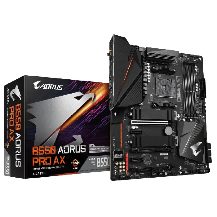 Gigabyte B550 AORUS Pro AX Motherboard - RIG-B550 AORUS PRO AX