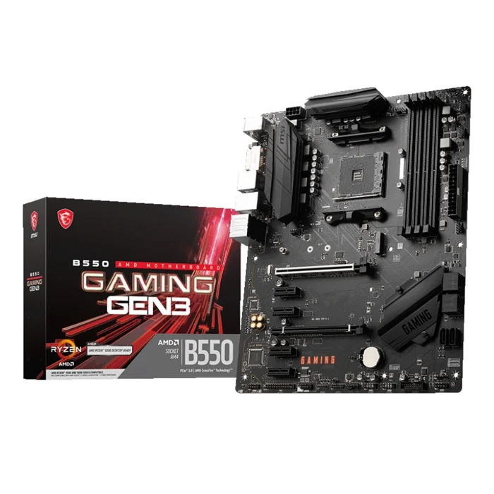 MSI B550 GAMING GEN3 Motherboard For AMD AM4 CPU - RIG-B550 GAMING GEN3