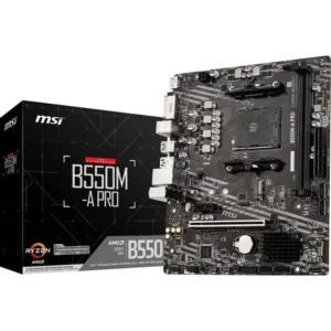 MSI B550M-A Pro Motherboard For AMD AM4 CPU - B550M-A PRO