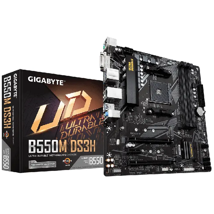 Gigabyte B550M DS3H Motherboard - RIG-B550M DS3H
