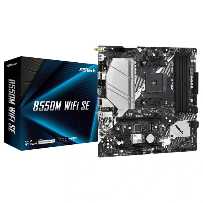ASRock B550M-WIFI-SE Motherboard