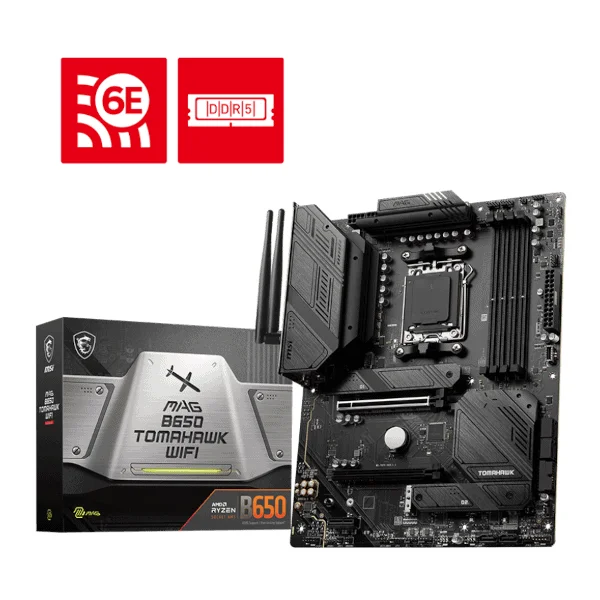MSI MAG B650 Tomahawk WiFi Motherboard - RIG-B650 TOMAHAWK WIFI