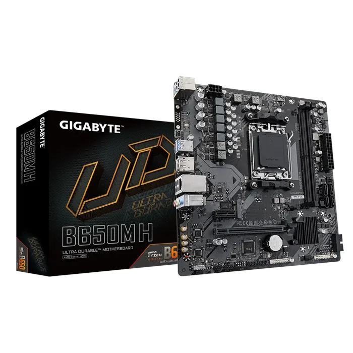 Gigabyte B650M H AMD AM5 Motherboard - RIG-B650M-H