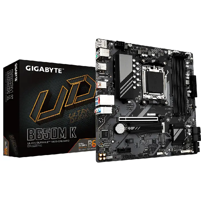 Gigabyte B650M K AMD AM5 Motherboard - RIG-B650M-K