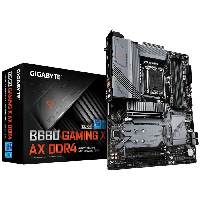 Gigabyte B660 Gaming X AX DDR4 ATX Motherboard - RIG-B660 GAMING X AX DDR4