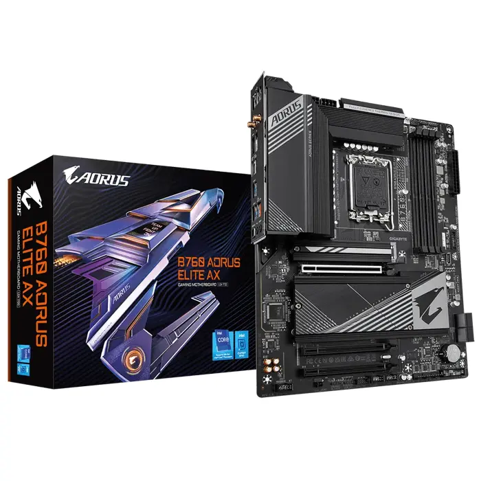 Gigabyte B760 AORUS Elite DDR5 WiFi Motherboard - RIG-B760 AORUS ELITE AX