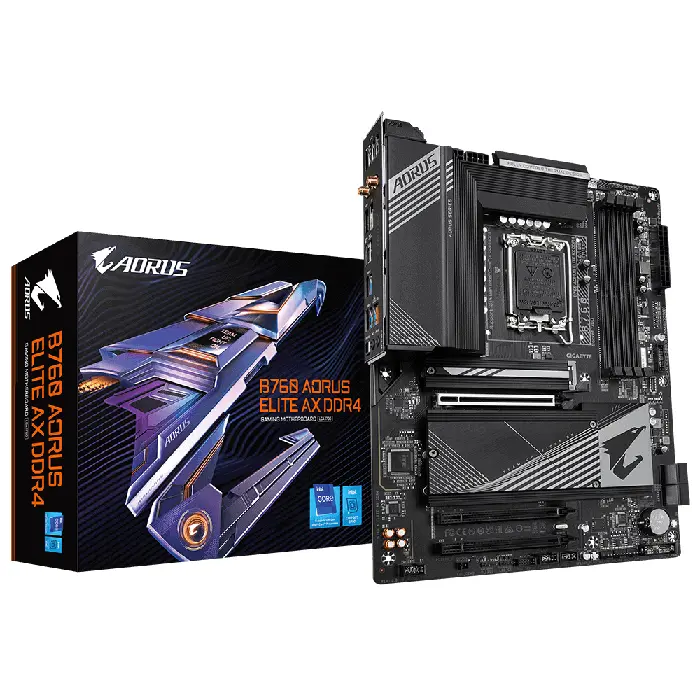 Gigabyte B760 AORUS Elite DDR4 WiFi Motherboard - RIG-B760 AORUS ELITE AX DDR4