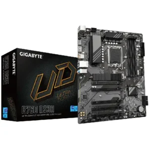 Gigabyte B760 DS3H DDR5 Motherboard For Intel LGA 1700 CPU - B760 DS3H