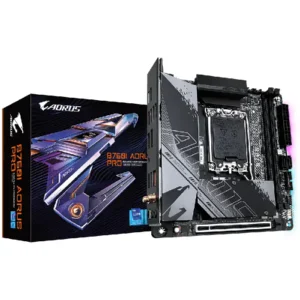 Gigabyte B760I AORUS PRO DDR5 WiFi Motherboard For Intel LGA 1700 CPU - B760I AORUS PRO D5 AX