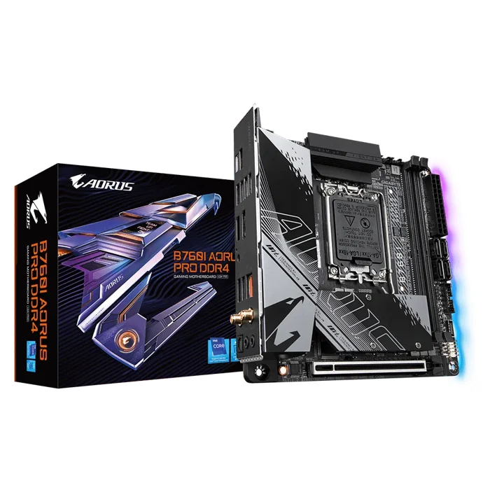 Gigabyte B760i AORUS Pro DDR4 WiFi Motherboard - RIG-B760I AORUS PRO DDR4