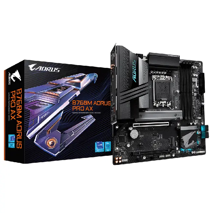 Gigabyte B760M AORUS Pro AX DDR5 Motherboard - RIG-B760M AORUS PRO AX