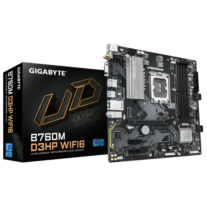 Gigabyte B760M D3HP LGA 1700 Motherboard - RIG-B760M D3HP