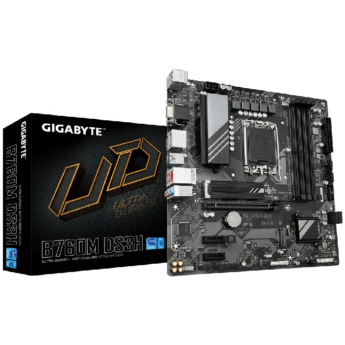 Gigabyte B760M DS3H DDR5 Motherboard - RIG-B760M DS3H