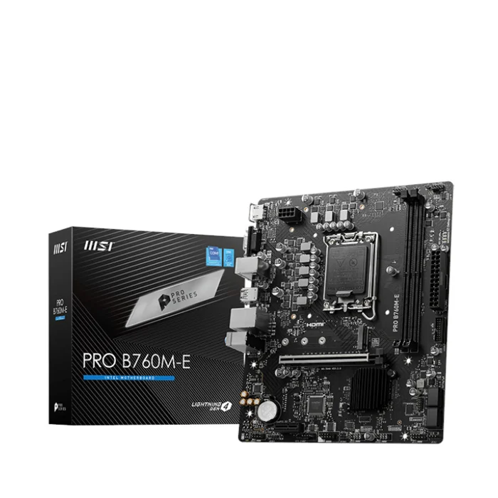 MSI B760M-E PRO LGA 1700 Motherboard - RIG-B760M-E PRO