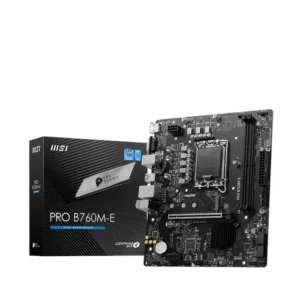 MSI B760M-E PRO Motherboard For LGA 1700 CPU - B760M-E PRO