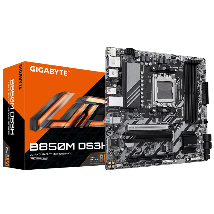 Gigabyte B850M DS3H For AMD AM5 Motherboard - RIG-B850M DS3H